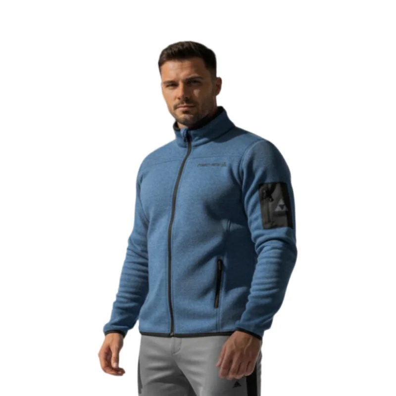 Куртка Fischer Fleece Logo GR8135-450 синий от магазина Супер Спорт